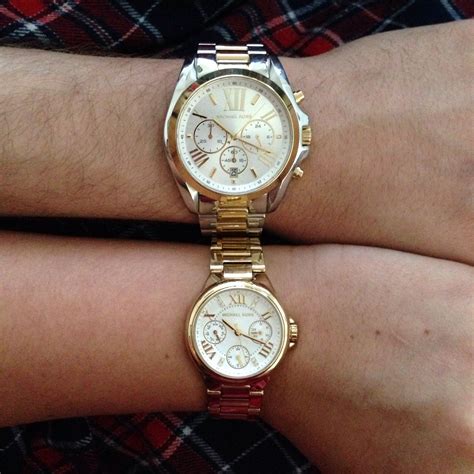 michael kors his and her watches set|Michael Kors watch for couple.